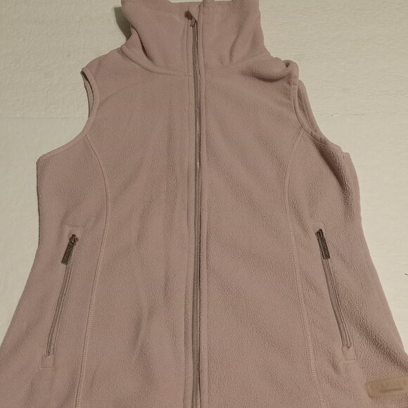Calvin Klein Performance Women's Light Pink Fleece Vest Size S - Picture 1 of 9